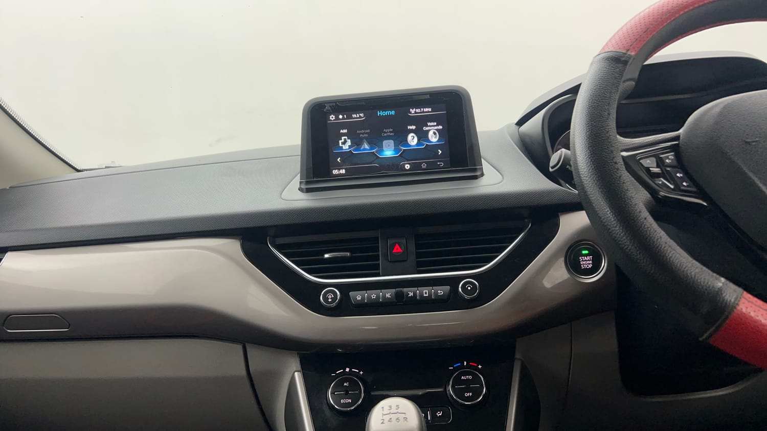 Used 2019 Tata Nexon XZ Plus Diesel Diesel Manual interior MUSIC SYSTEM & AC CONTROL VIEW