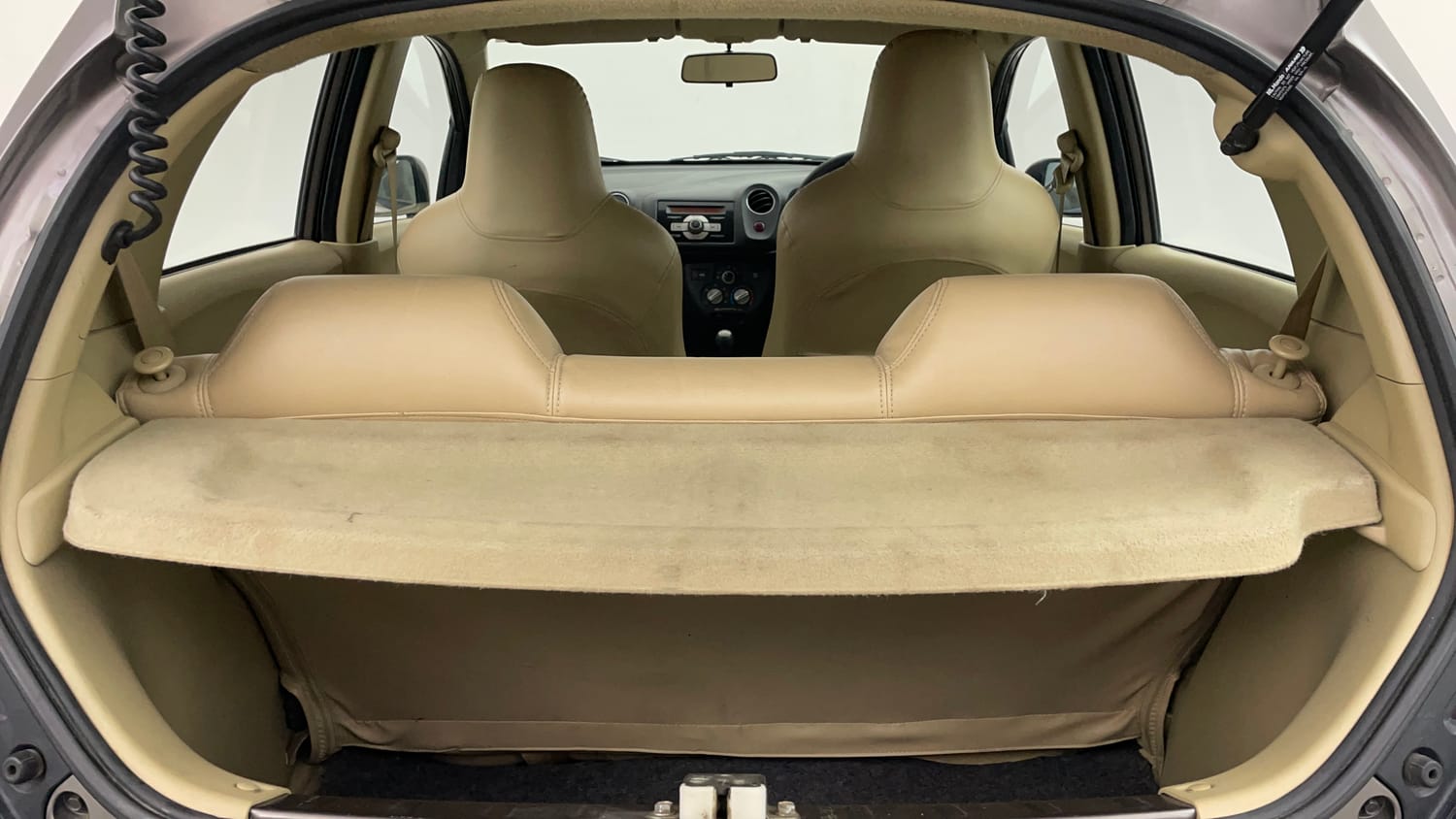 Used 2015 Honda Brio S MT Petrol Manual interior DICKY INSIDE VIEW
