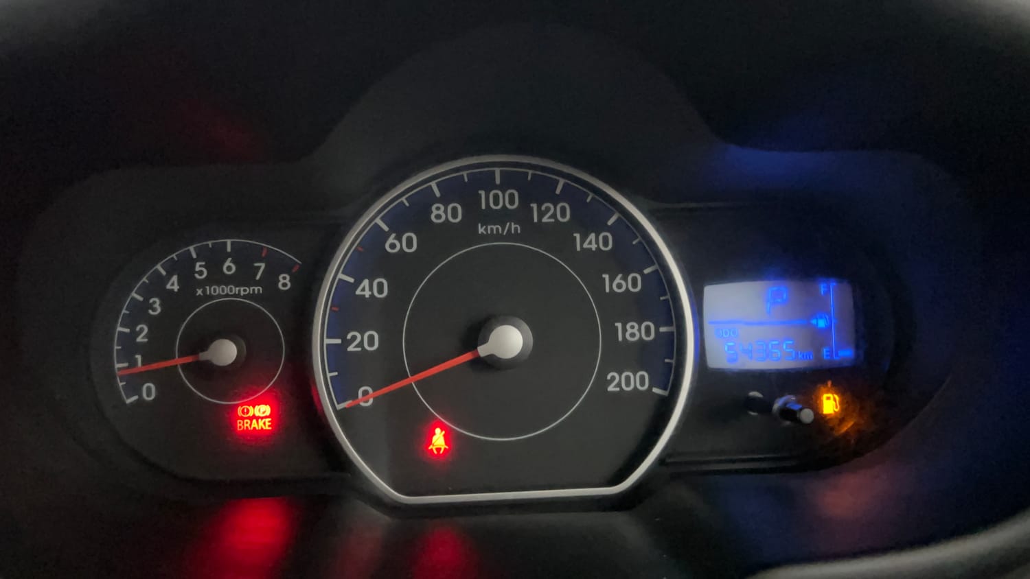 Used 2013 Hyundai i10 Sportz 1.2 AT Kappa2 Petrol Automatic interior CLUSTERMETER VIEW