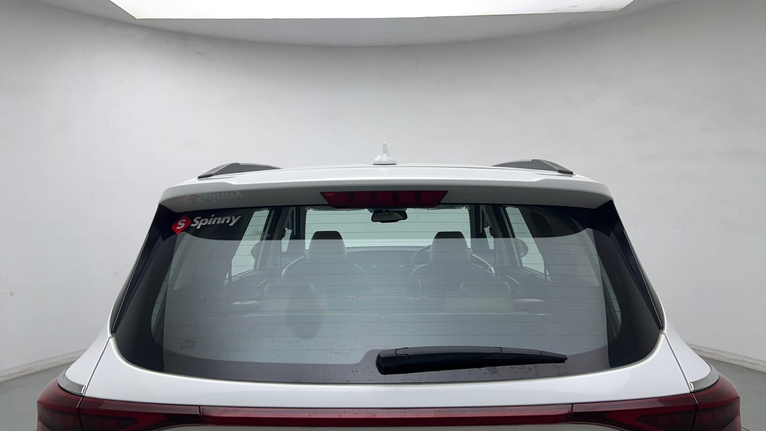 Used 2022 Kia Carens Luxury Plus 1.4 Petrol DCT 7 STR Petrol Automatic exterior BACK WINDSHIELD VIEW