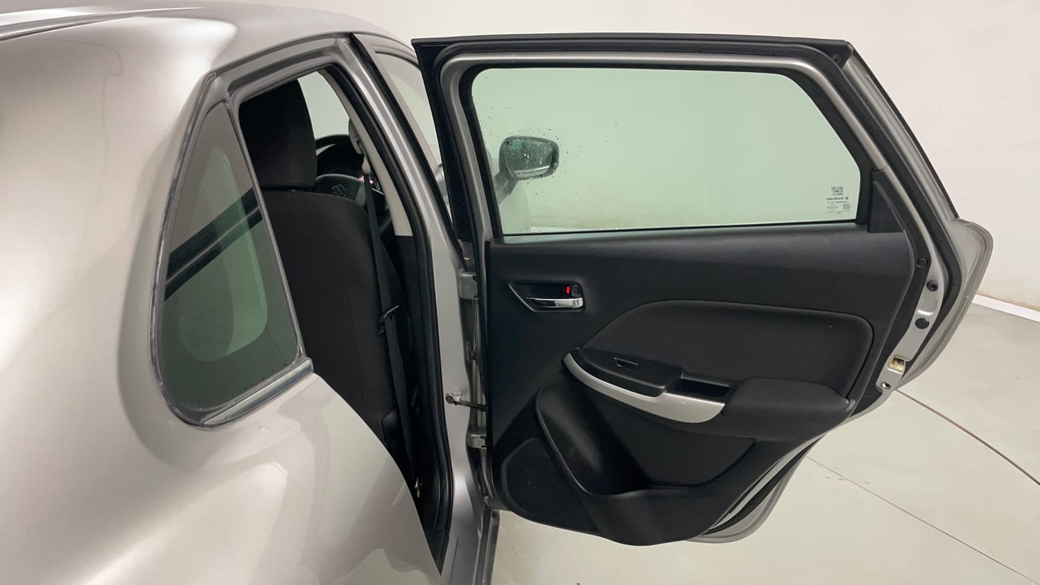 Used 2017 Maruti Suzuki Baleno Alpha 1.2 Petrol Manual interior RIGHT REAR DOOR OPEN VIEW