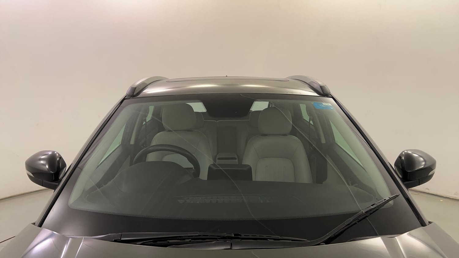 Used 2021 Tata Nexon XZ Plus (O) Petrol Manual exterior FRONT WINDSHIELD VIEW