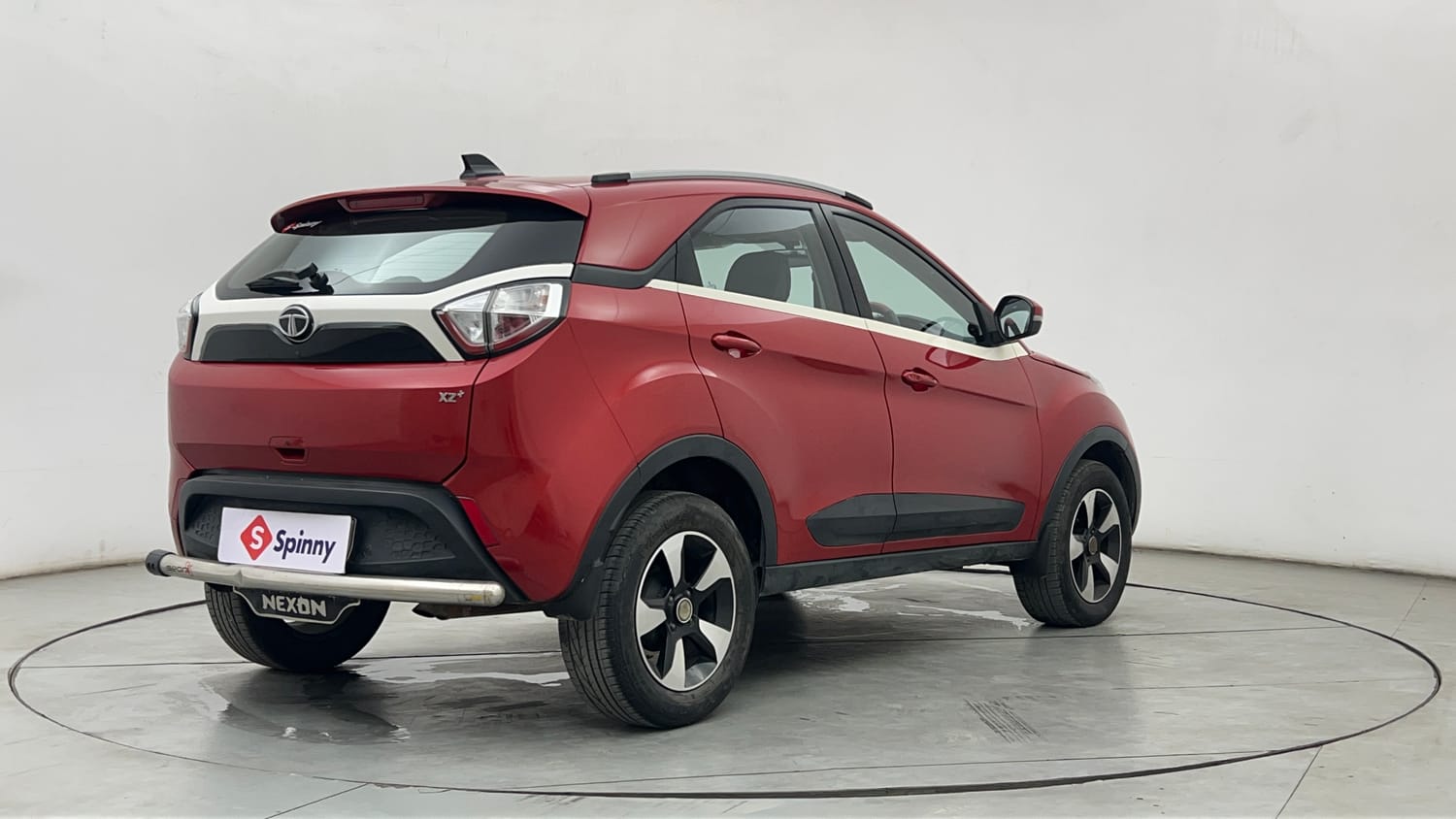 Used 2019 Tata Nexon XZ Plus Diesel Diesel Manual exterior RIGHT REAR CORNER VIEW