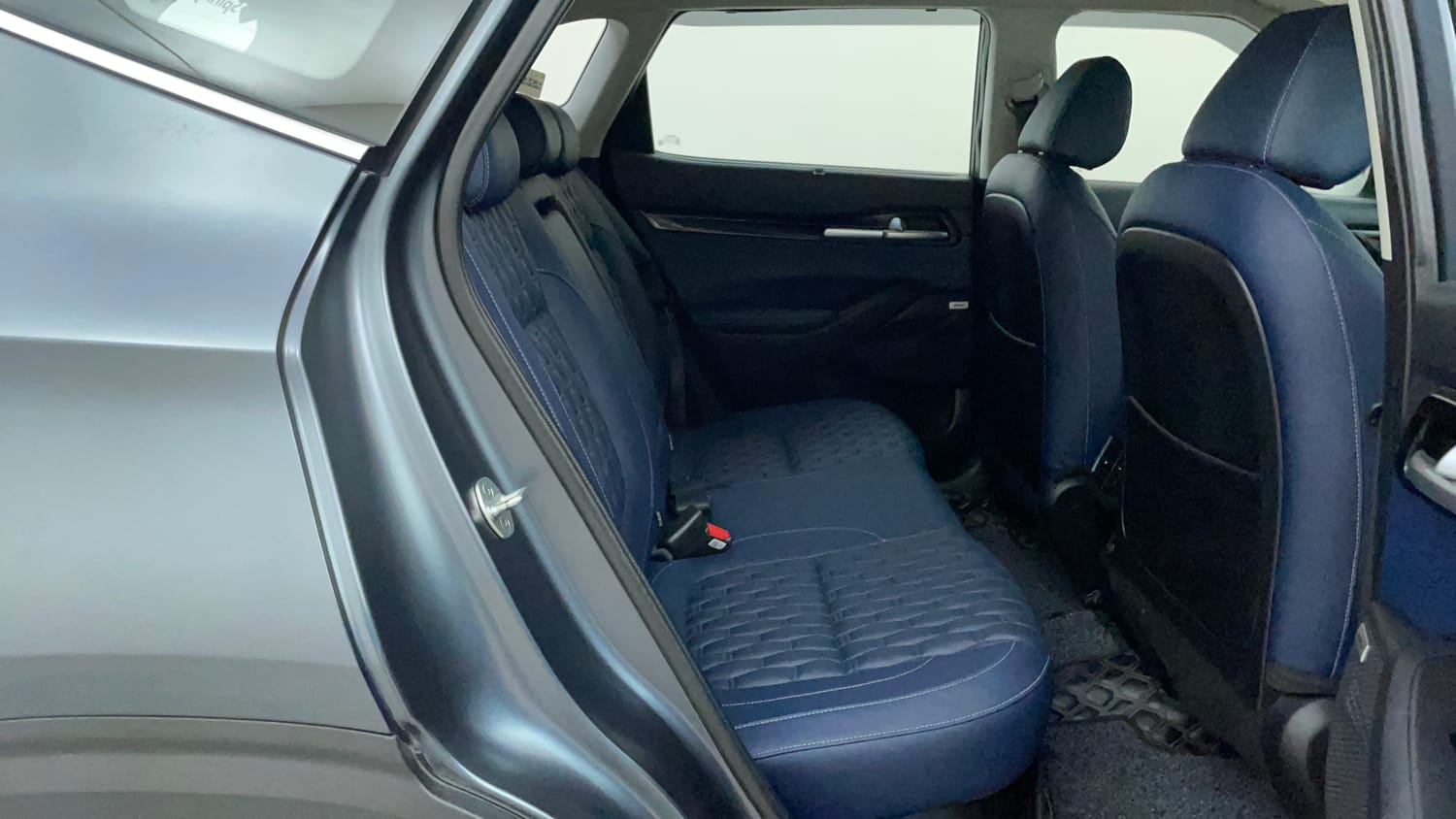 Used 2022 Kia Seltos X Line 1.4 DCT Petrol Automatic interior RIGHT SIDE REAR DOOR CABIN VIEW