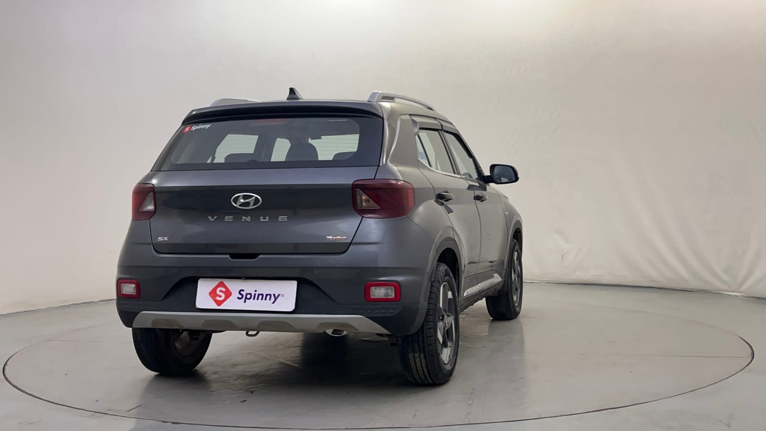 Used 2021 Hyundai Venue SX 1.0 Turbo iMT Petrol Manual exterior RIGHT REAR CORNER VIEW