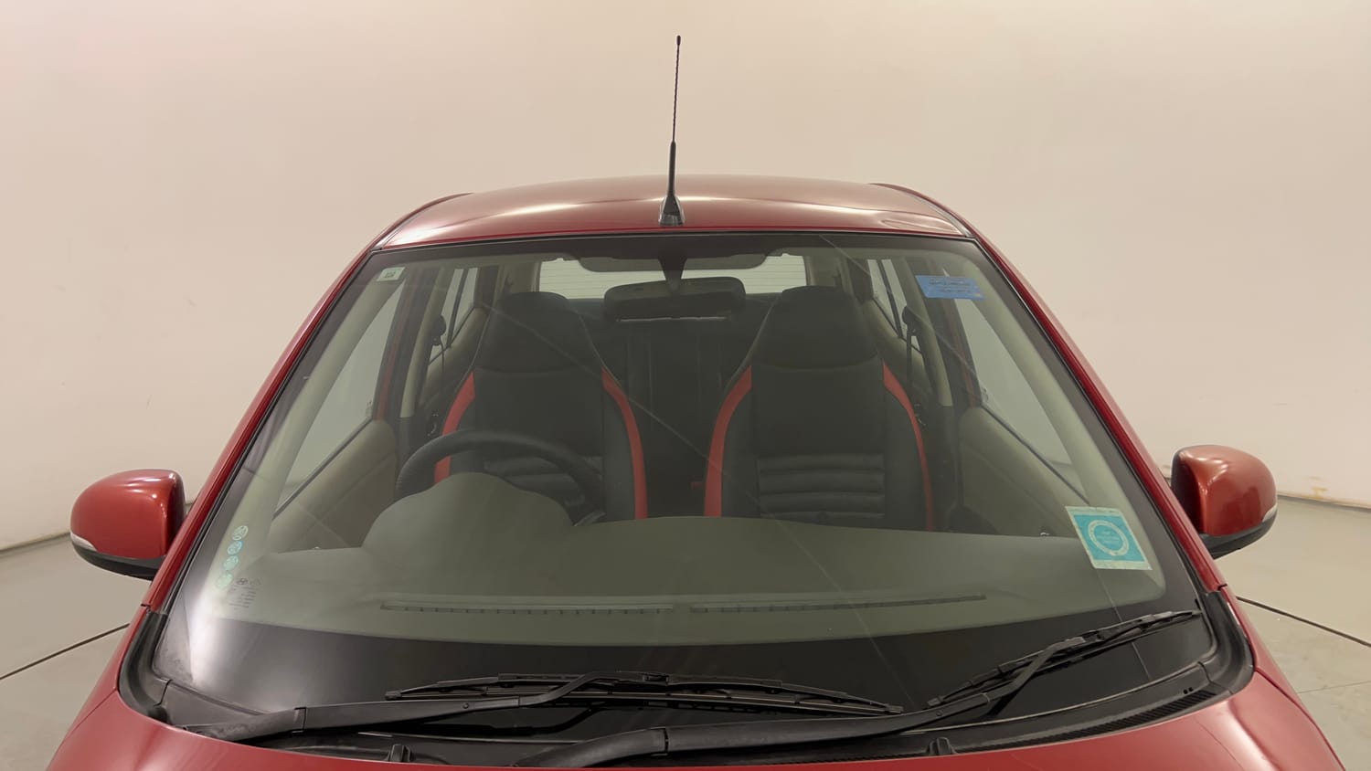 Used 2013 Hyundai i10 Sportz 1.2 AT Kappa2 Petrol Automatic exterior FRONT WINDSHIELD VIEW