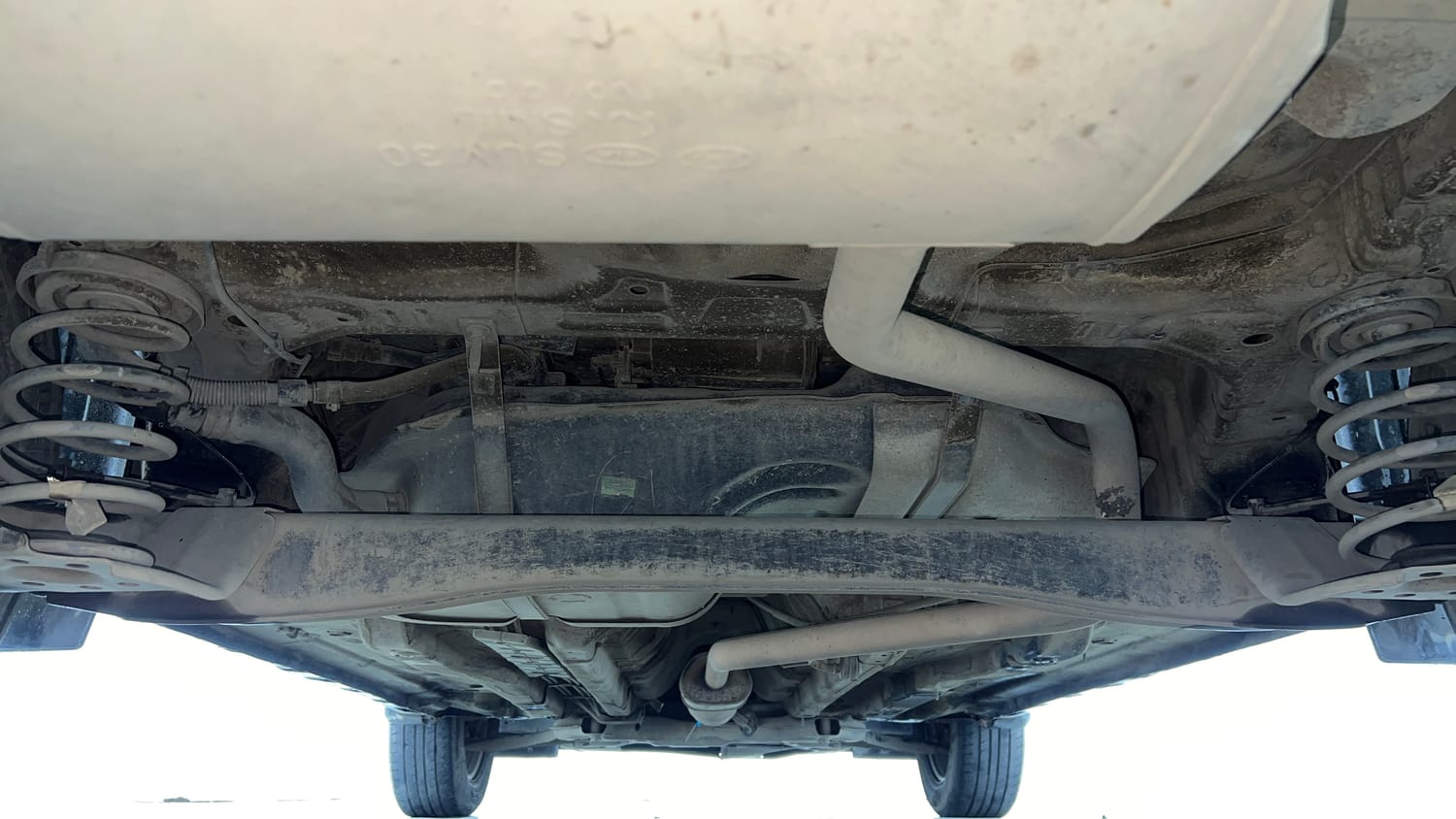 Used 2021 Hyundai Creta S 1.5 Petrol Petrol Manual extra REAR UNDERBODY VIEW (TAKEN FROM REAR)
