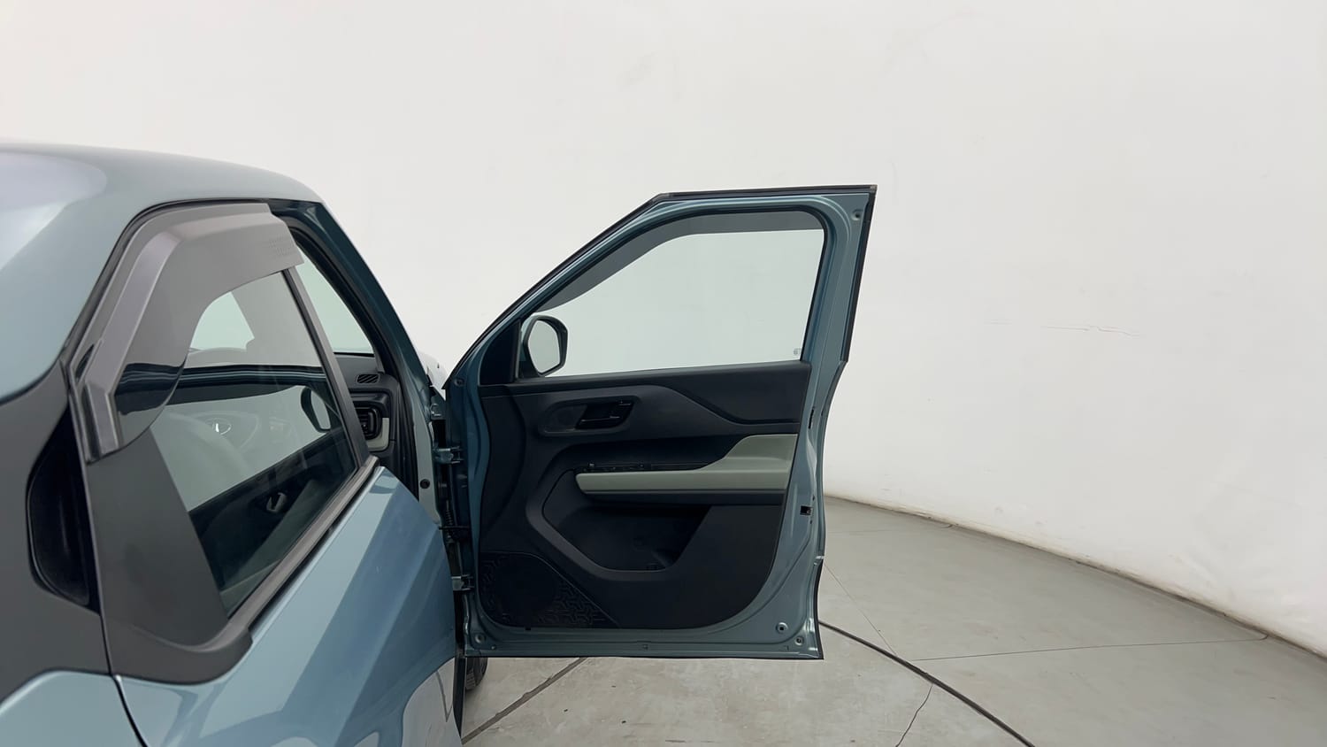 Used 2023 Tata Punch Adventure Rhythm Pack MT Petrol Manual interior RIGHT FRONT DOOR OPEN VIEW