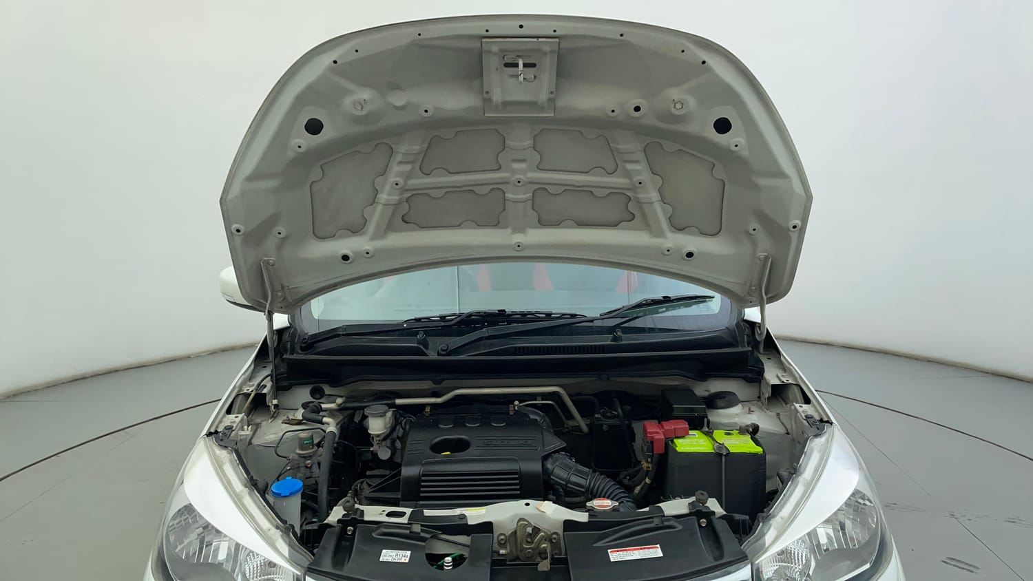 Used 2018 Maruti Suzuki Celerio ZXi Petrol Manual engine ENGINE & BONNET OPEN FRONT VIEW