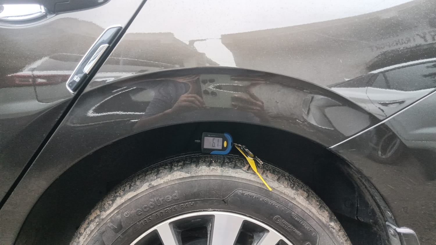 Used 2024 Honda City V Petrol CVT Petrol Automatic tyres LEFT REAR TYRE TREAD VIEW