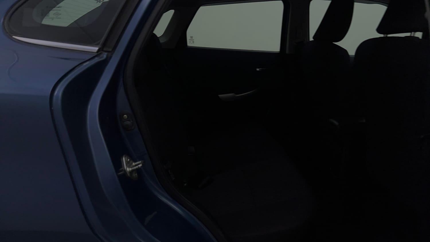 Used 2018 Maruti Suzuki Baleno Alpha 1.2 Petrol Manual interior RIGHT SIDE REAR DOOR CABIN VIEW
