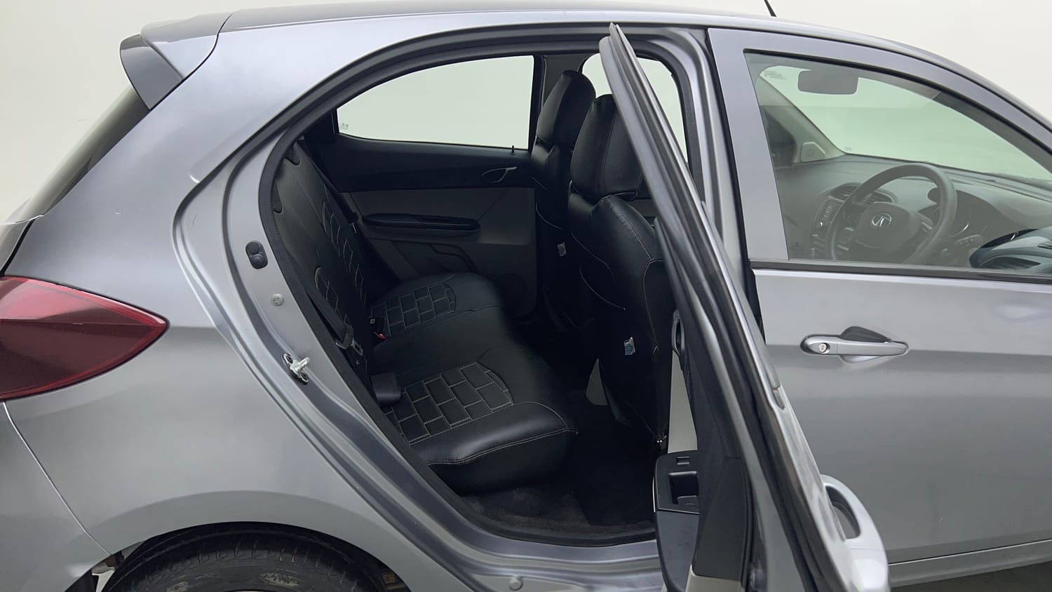 Used 2020 Tata Tiago Revotron XZA Petrol Automatic interior RIGHT SIDE REAR DOOR CABIN VIEW