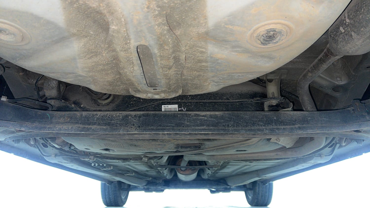 Used 2019 Maruti Suzuki Baleno Alpha Petrol Manual extra REAR UNDERBODY VIEW (TAKEN FROM REAR)