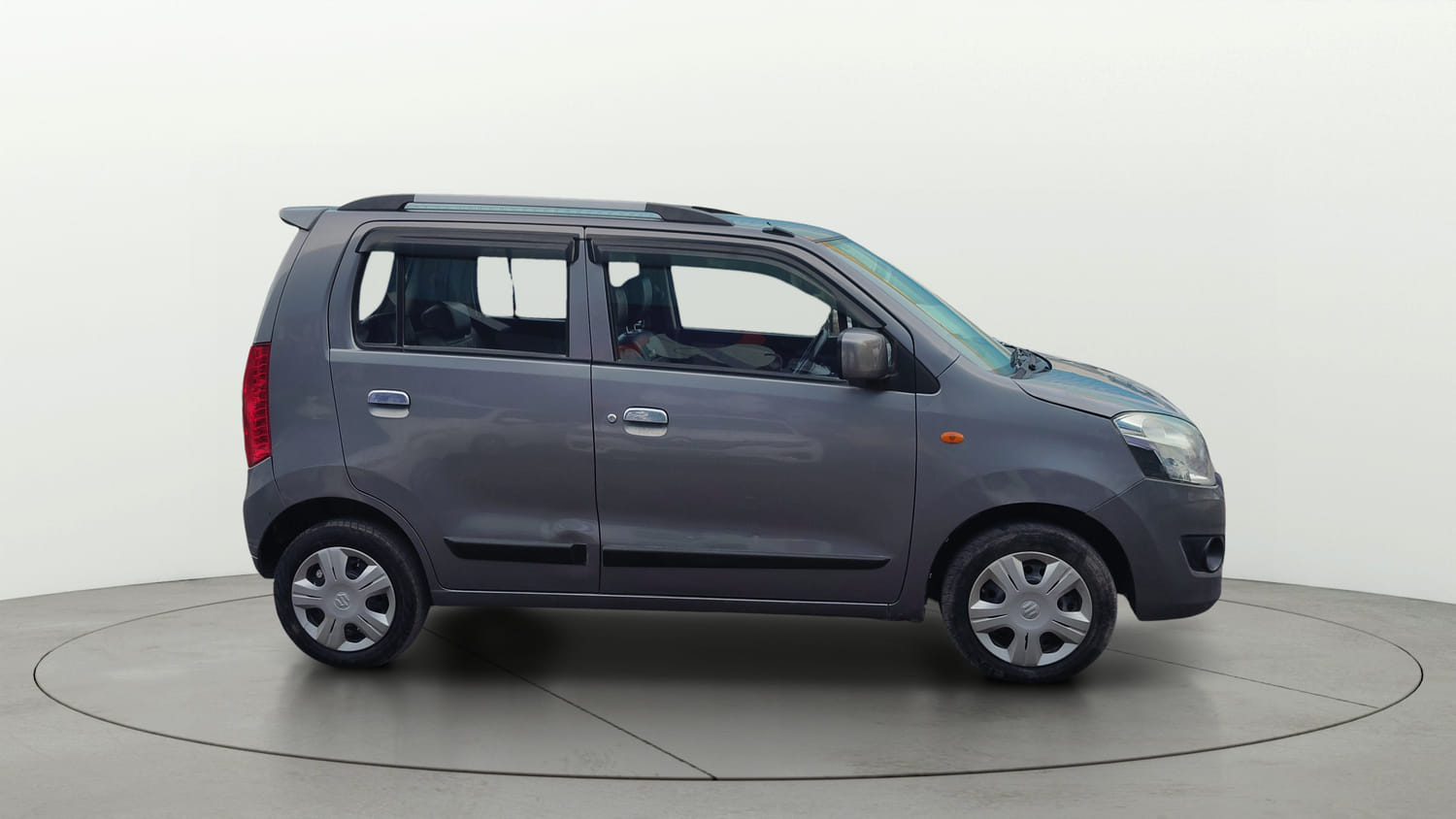 Used 2017 Maruti Suzuki Wagon R 1.0 VXI AMT Petrol Automatic exterior RIGHT SIDE VIEW