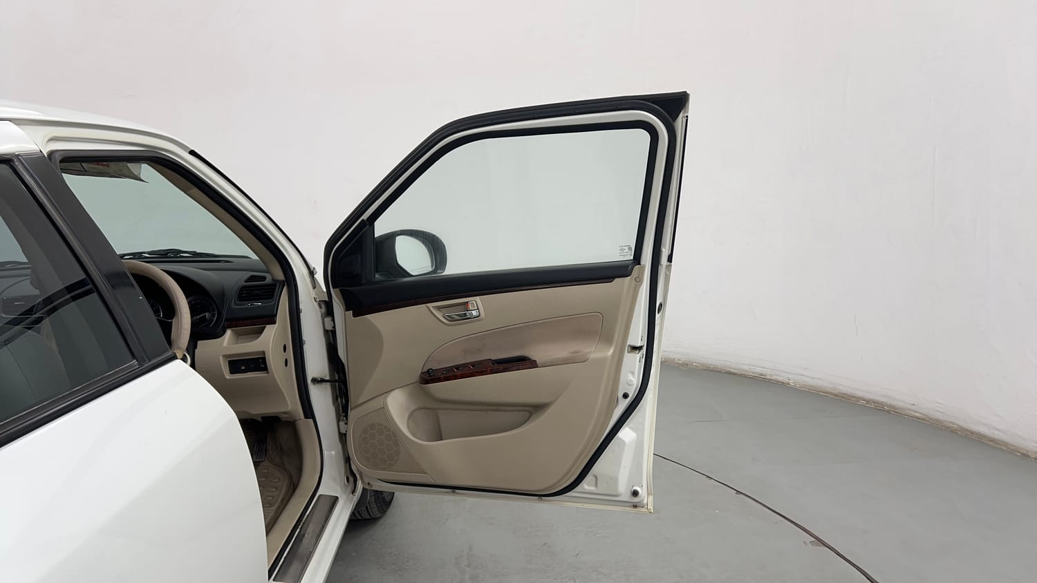 Used 2012 Maruti Suzuki Swift Dzire ZXI Petrol Manual interior RIGHT FRONT DOOR OPEN VIEW