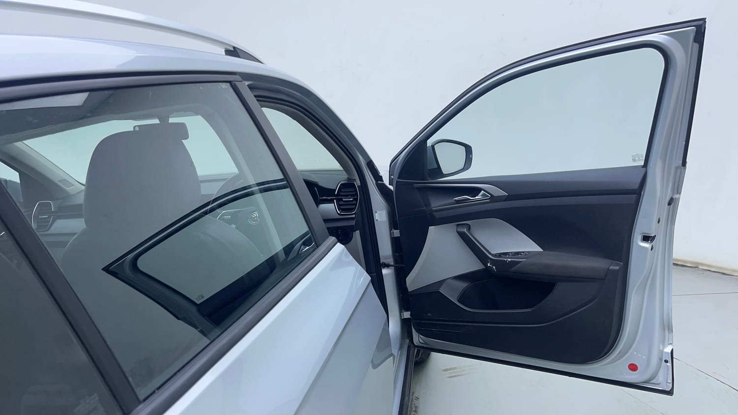 Used 2023 Skoda Kushaq Ambition 1.0L TSI MT Petrol Manual interior RIGHT FRONT DOOR OPEN VIEW