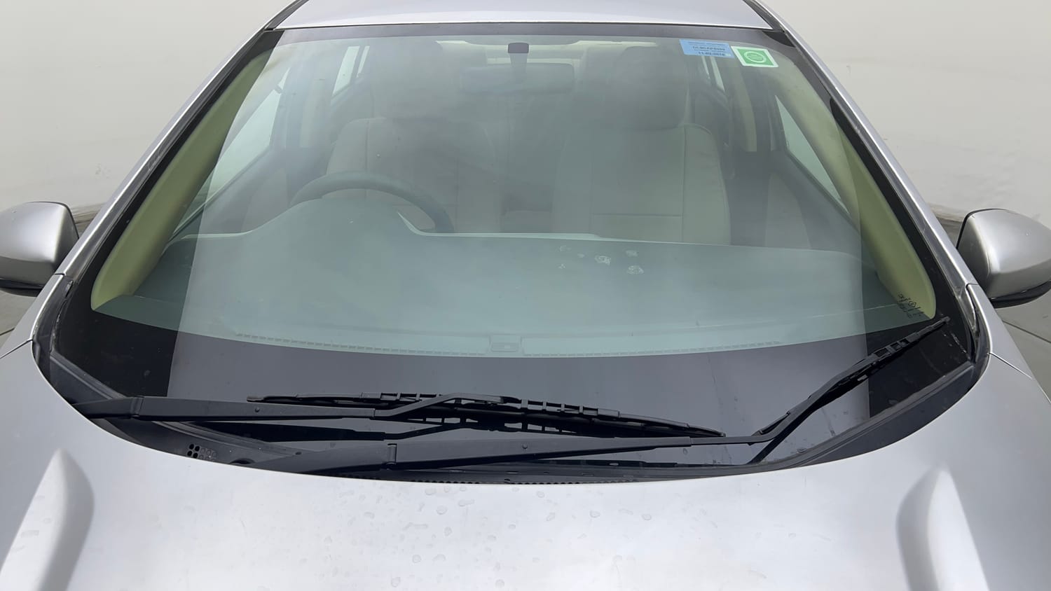 Used 2018 Honda City V Petrol Petrol Manual exterior FRONT WINDSHIELD VIEW