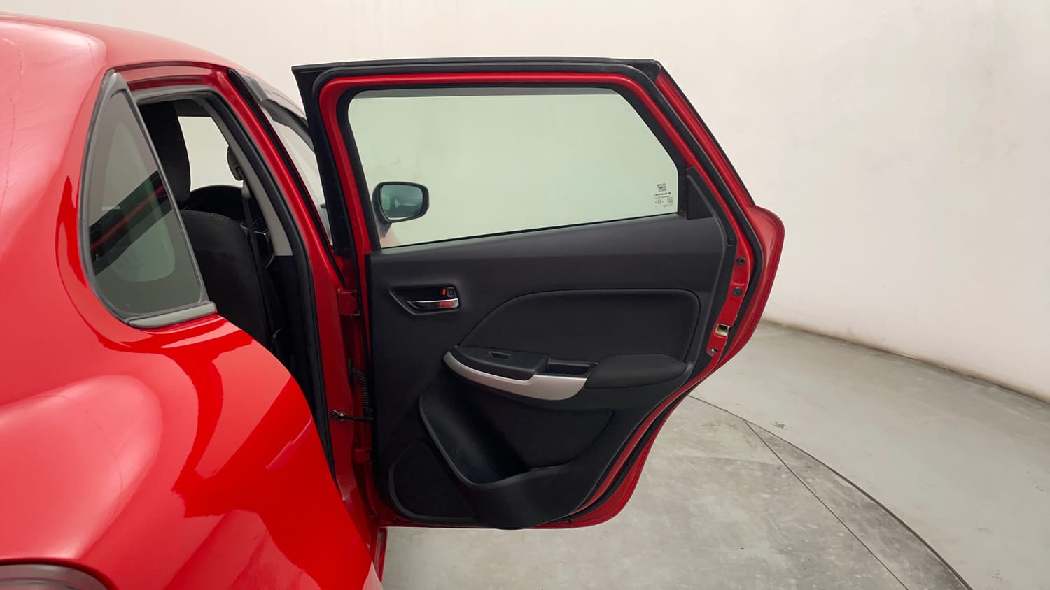 Used 2019 Maruti Suzuki Baleno Alpha 1.2 AT Petrol Automatic interior RIGHT REAR DOOR OPEN VIEW