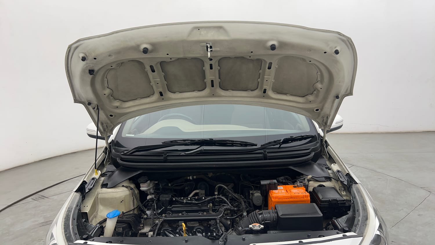 Used 2018 Hyundai Elite i20 Asta 1.2 (O) Petrol Manual engine ENGINE & BONNET OPEN FRONT VIEW