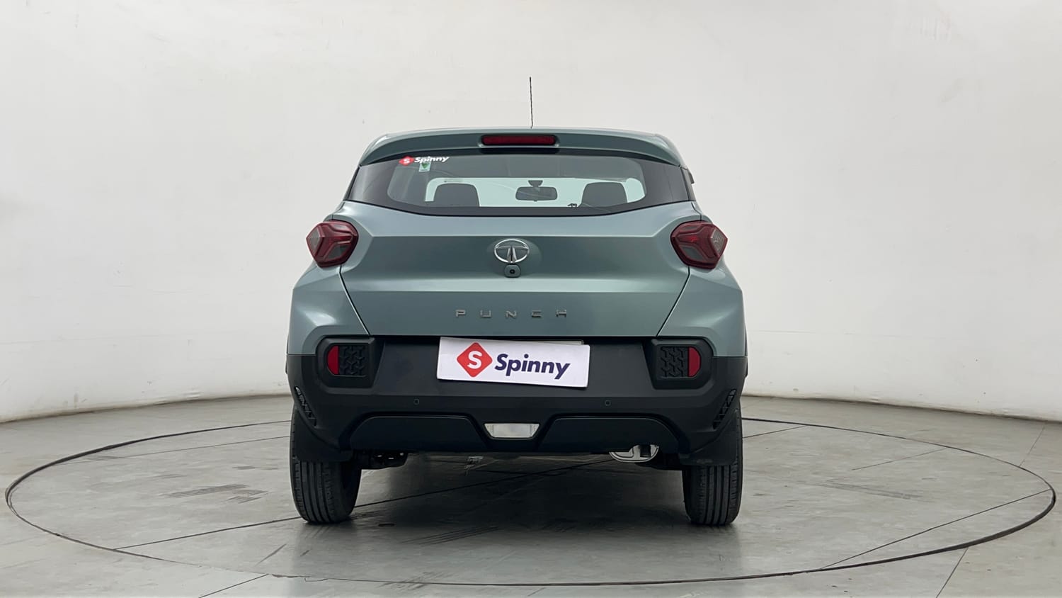 Used 2023 Tata Punch Adventure Rhythm Pack MT Petrol Manual exterior BACK VIEW
