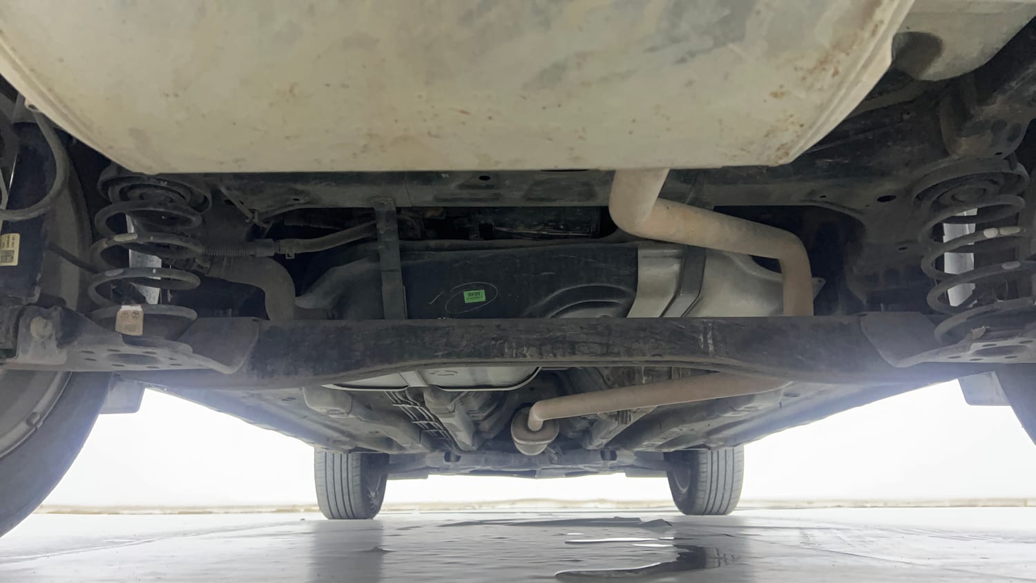 Used 2020 Hyundai Creta SX 1.5 Petrol IVT Petrol Automatic extra REAR UNDERBODY VIEW (TAKEN FROM REAR)