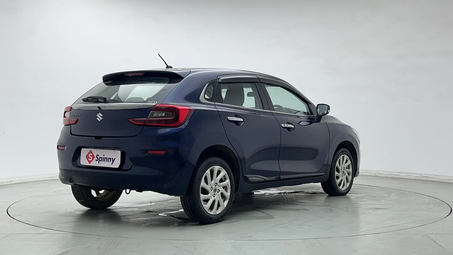 Used 2022 Maruti Suzuki Baleno Zeta MT Petrol Manual exterior RIGHT REAR CORNER VIEW
