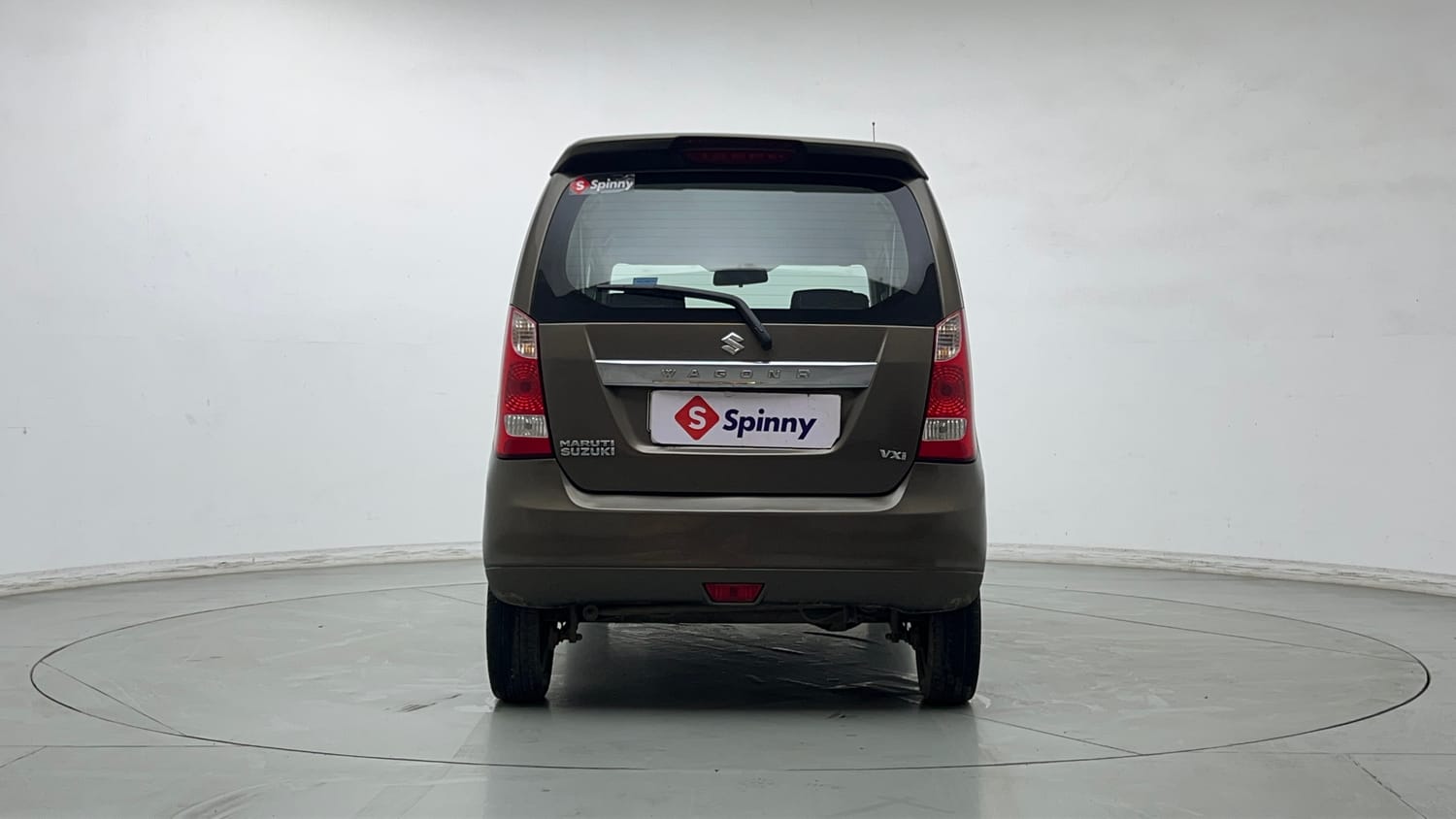 Used 2013 Maruti Suzuki Wagon R VXI Petrol Manual exterior BACK VIEW