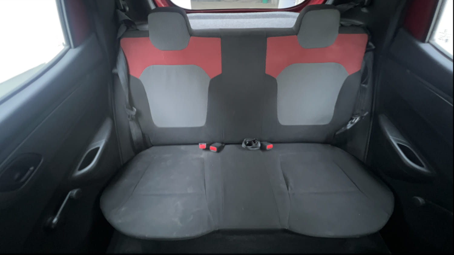 Used 2017 Renault Kwid 1.0 RXT AMT Opt Petrol Automatic interior REAR SEAT CONDITION VIEW