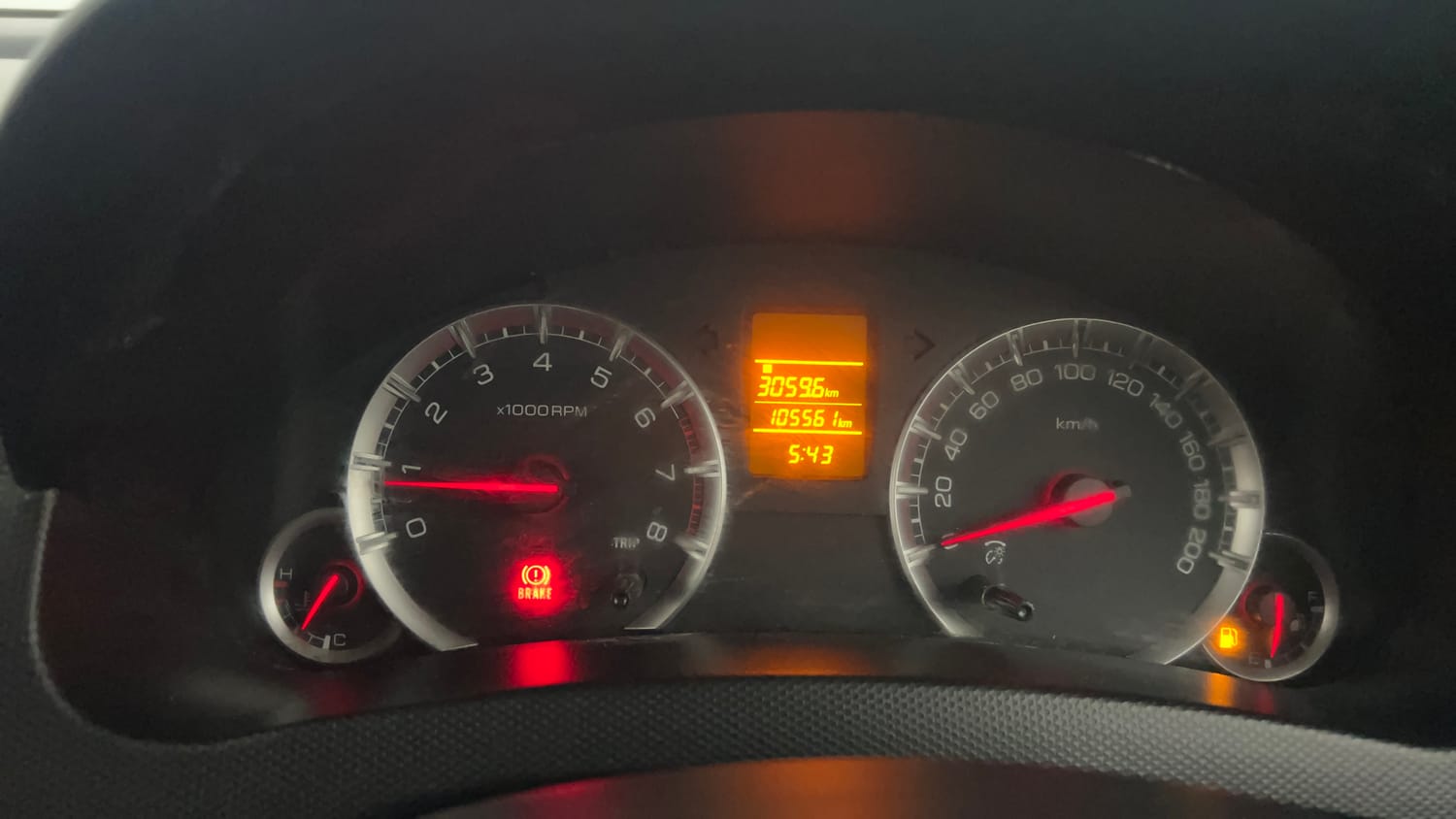 Used 2013 Maruti Suzuki Swift VXi Petrol Manual interior CLUSTERMETER VIEW