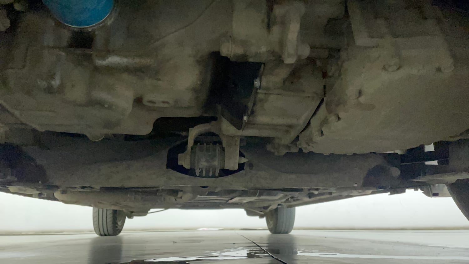 Used 2021 Honda Jazz ZX CVT Petrol Automatic extra FRONT LEFT UNDERBODY VIEW