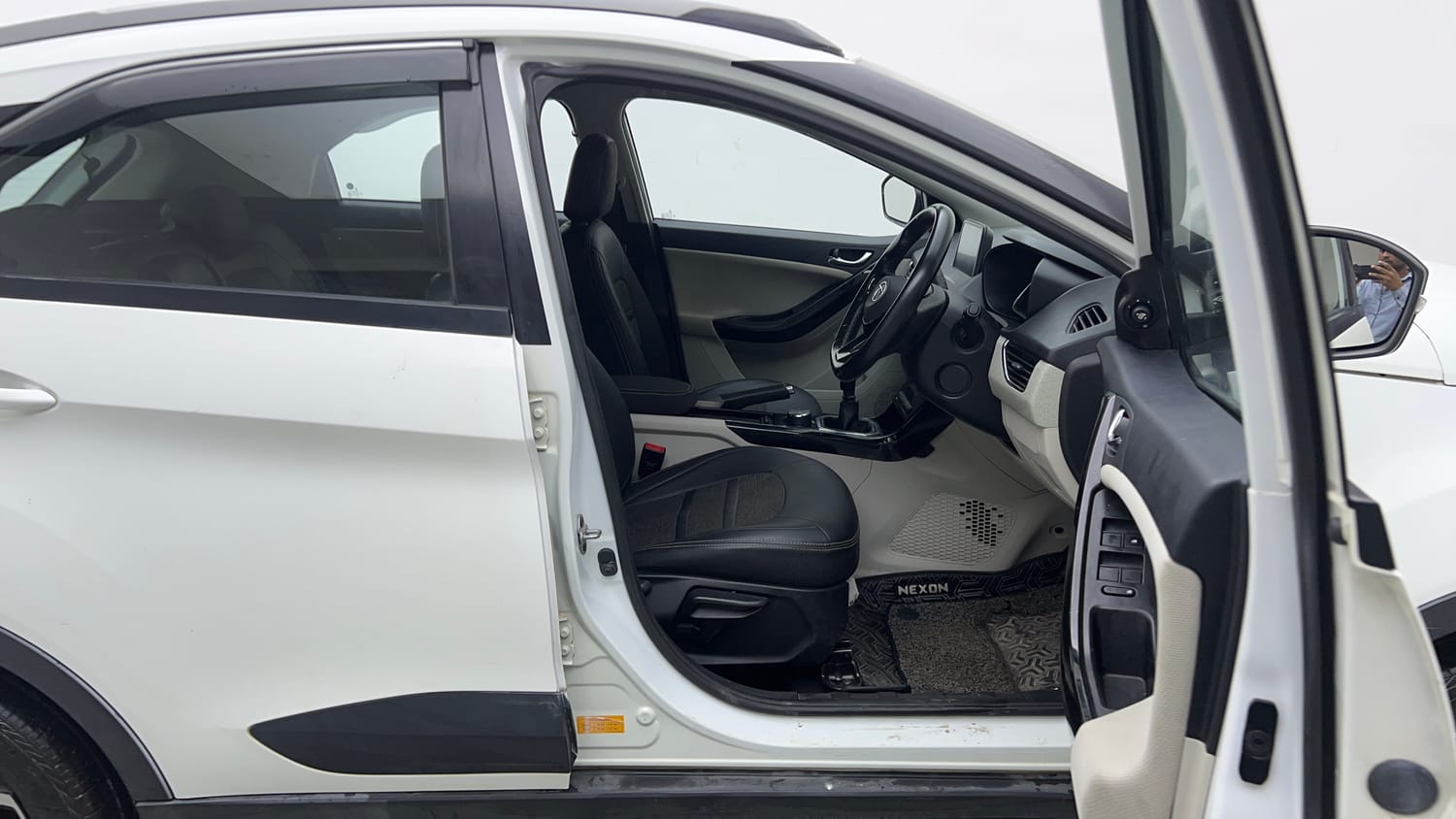 Used 2022 Tata Nexon XZ Plus (HS) Petrol Manual interior RIGHT SIDE FRONT DOOR CABIN VIEW