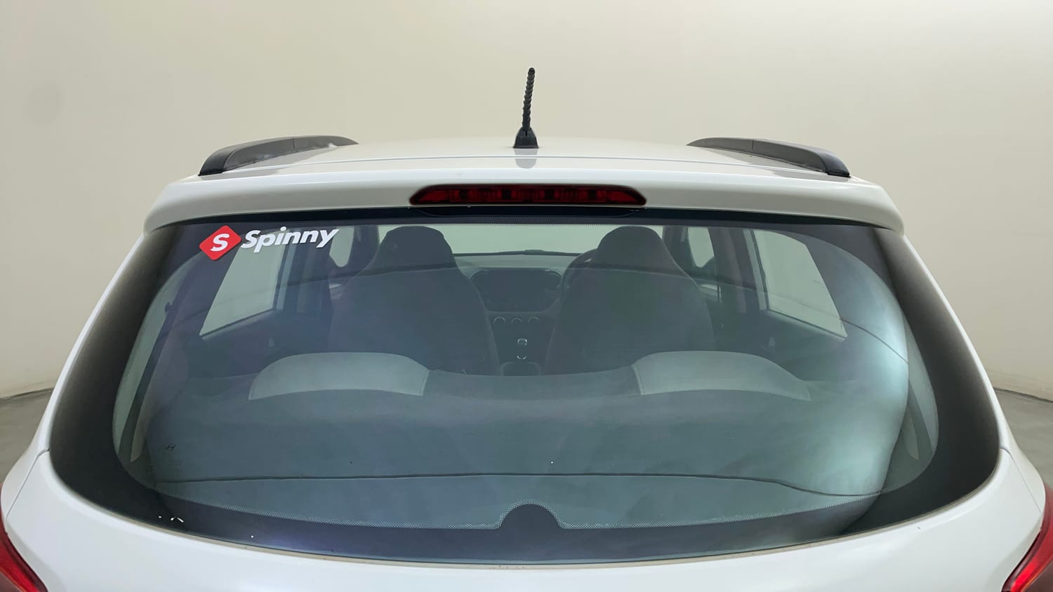 Used 2014 Hyundai Grand i10 Sportz 1.2 Kappa VTVT Petrol Manual exterior BACK WINDSHIELD VIEW