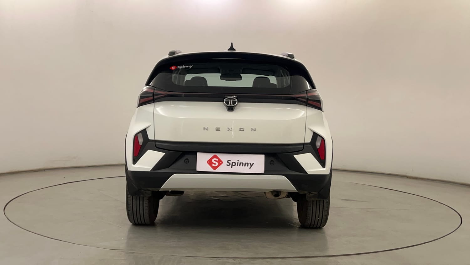 Used 2023 Tata Nexon Creative Plus S 1.2 Revotron Petrol 6AMT Petrol Automatic exterior BACK VIEW