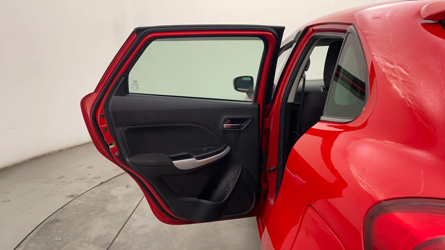 Used 2019 Maruti Suzuki Baleno Alpha 1.2 AT Petrol Automatic interior LEFT REAR DOOR OPEN VIEW