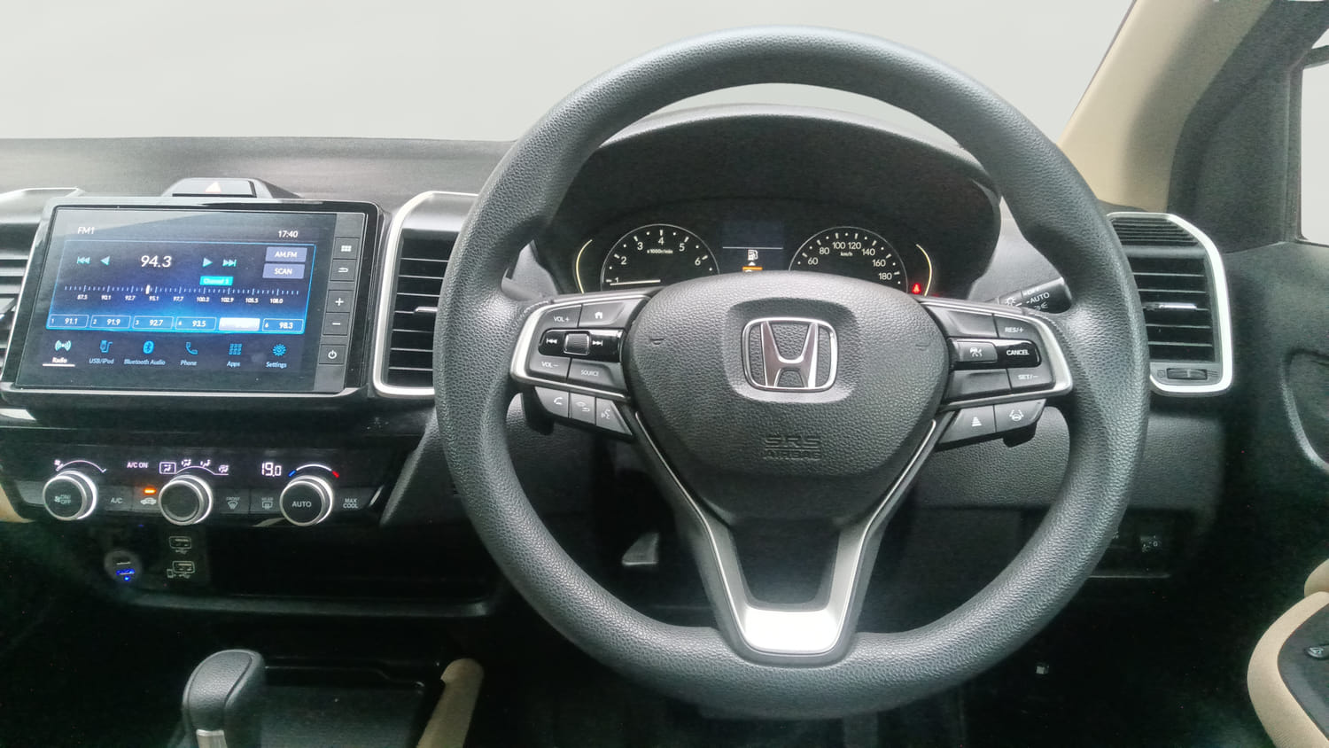 Used 2024 Honda City V Petrol CVT Petrol Automatic interior STEERING VIEW