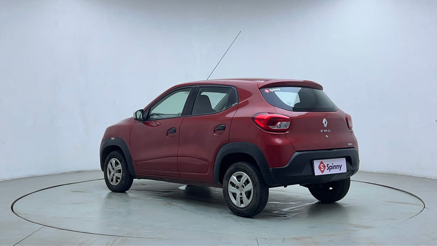 Used 2017 Renault Kwid 1.0 RXT AMT Opt Petrol Automatic exterior LEFT REAR CORNER VIEW