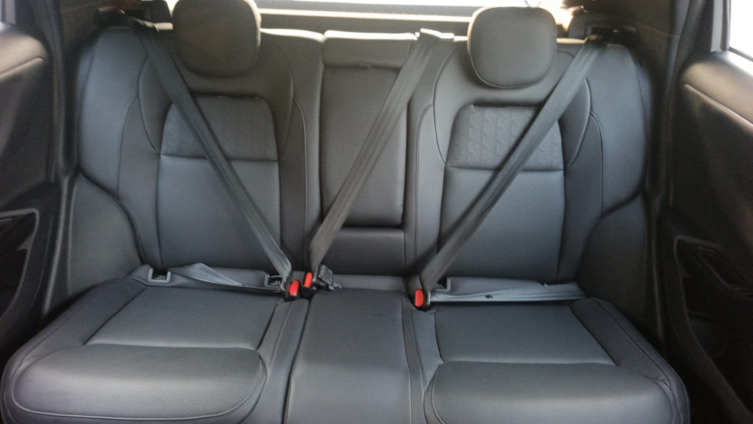 Used 2024 Tata Nexon Fearless Plus S 1.2 Revotron Petrol 7DCA DT Petrol Automatic interior REAR SEAT CONDITION VIEW