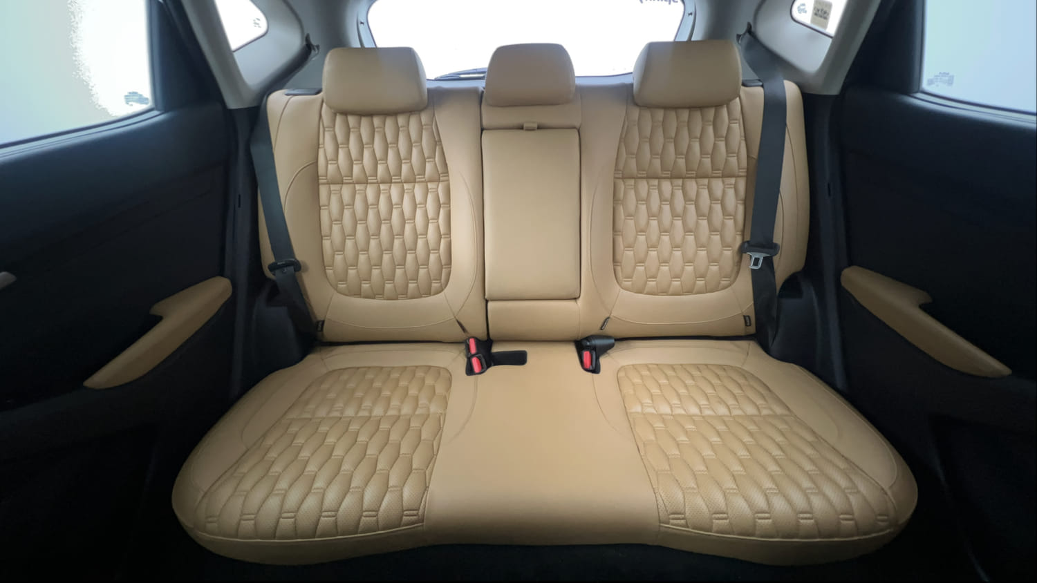 Used 2023 Kia Seltos HTX Plus 1.5 Diesel Diesel Manual interior REAR SEAT CONDITION VIEW
