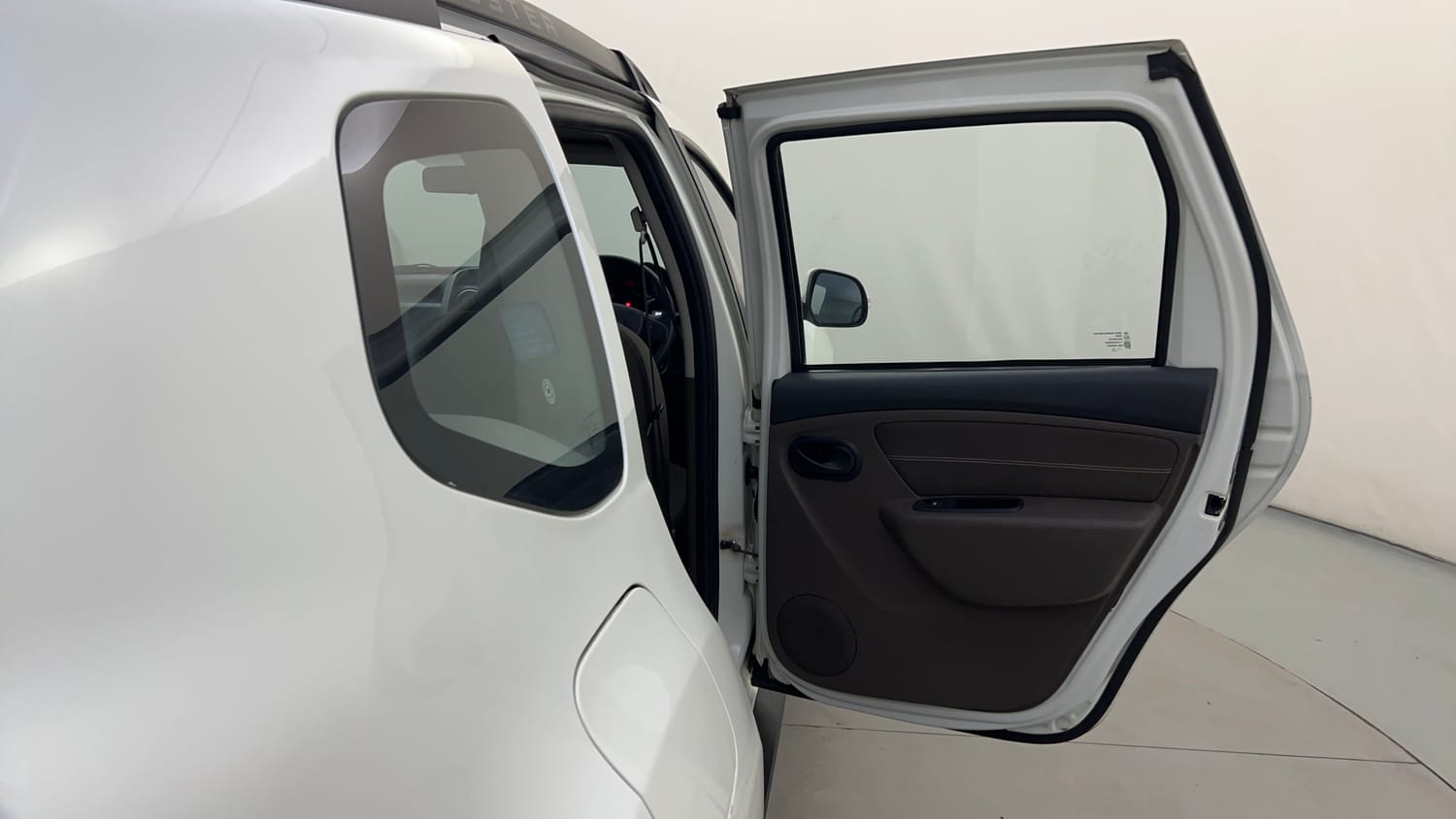 Used 2016 Renault Duster 110 PS RXL 4X2 MT Diesel Manual interior RIGHT REAR DOOR OPEN VIEW