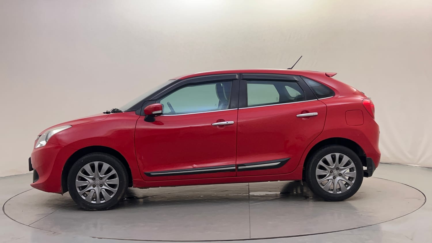 Used 2016 Maruti Suzuki Baleno Zeta 1.2 AT Petrol Automatic exterior LEFT SIDE VIEW