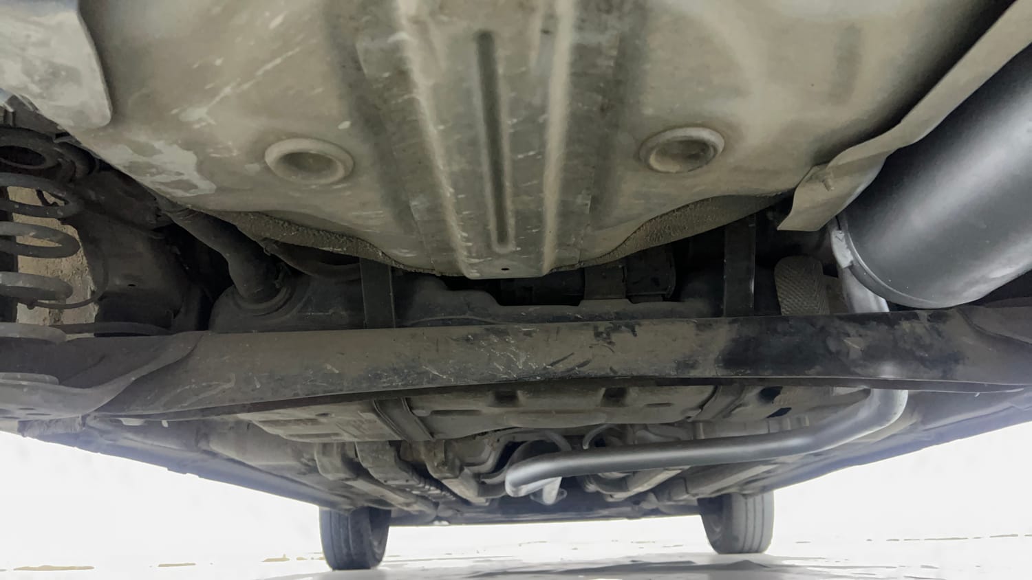 Used 2018 Hyundai Elite i20 Asta 1.2 AT Petrol Automatic extra REAR UNDERBODY VIEW (TAKEN FROM REAR)