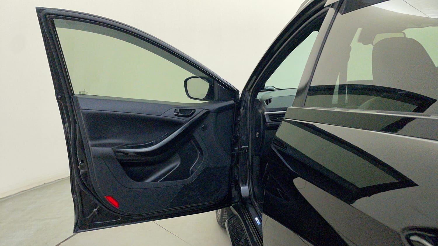 Used 2025 Tata Nexon Creative Plus (S) 1.2 6AMT Dark Edition Petrol Automatic interior LEFT FRONT DOOR OPEN VIEW