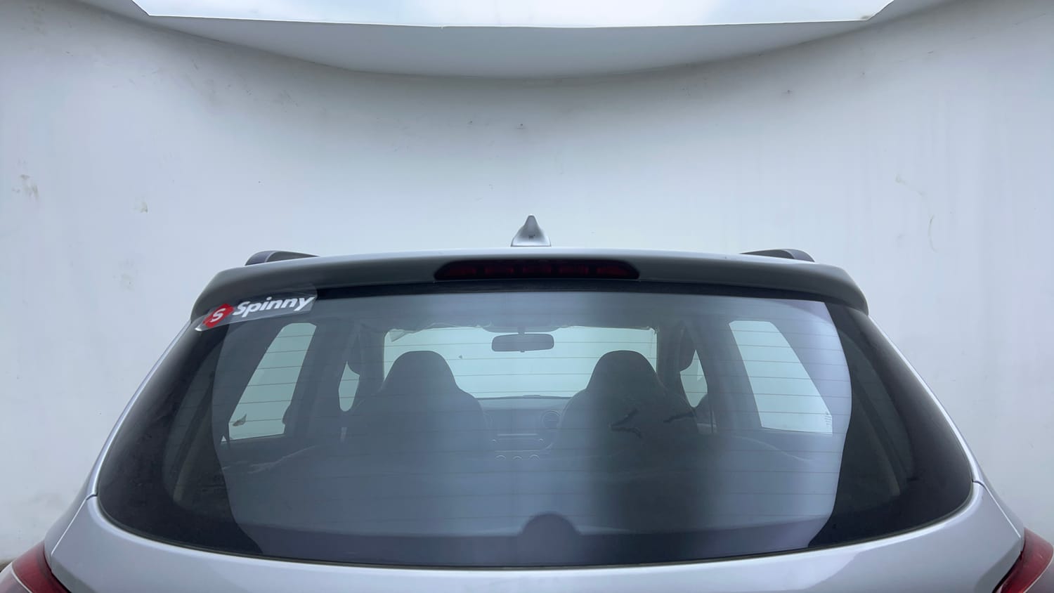 Used 2018 Hyundai Grand i10 Sportz AT 1.2 Kappa VTVT Petrol Automatic exterior BACK WINDSHIELD VIEW
