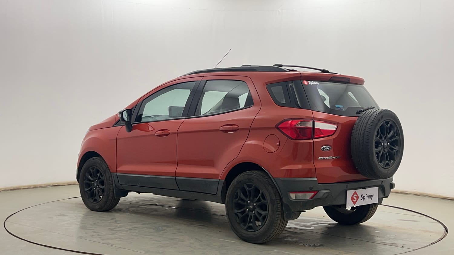 Used 2017 Ford EcoSport Titanium 1.5L Ti-VCT AT Petrol Automatic exterior LEFT REAR CORNER VIEW