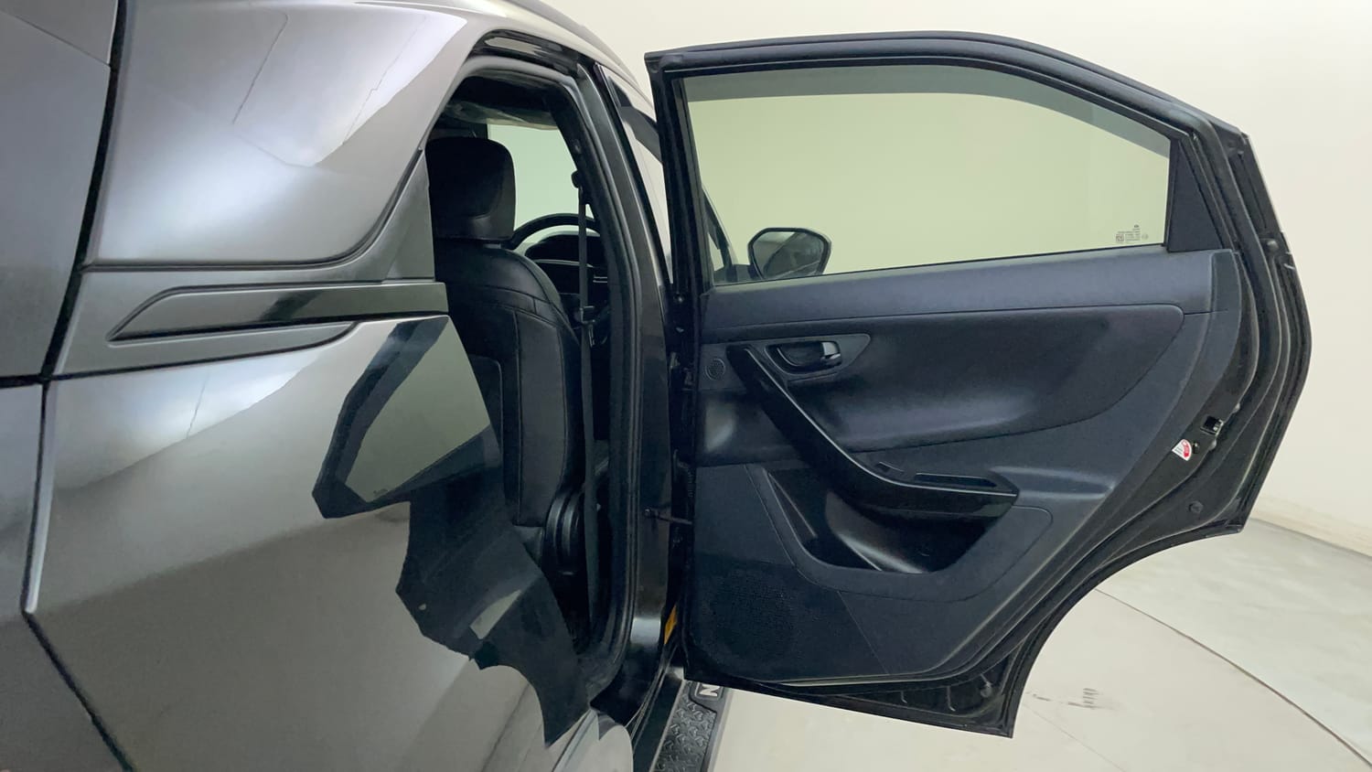 Used 2025 Tata Nexon Creative Plus (S) 1.2 6AMT Dark Edition Petrol Automatic interior RIGHT REAR DOOR OPEN VIEW