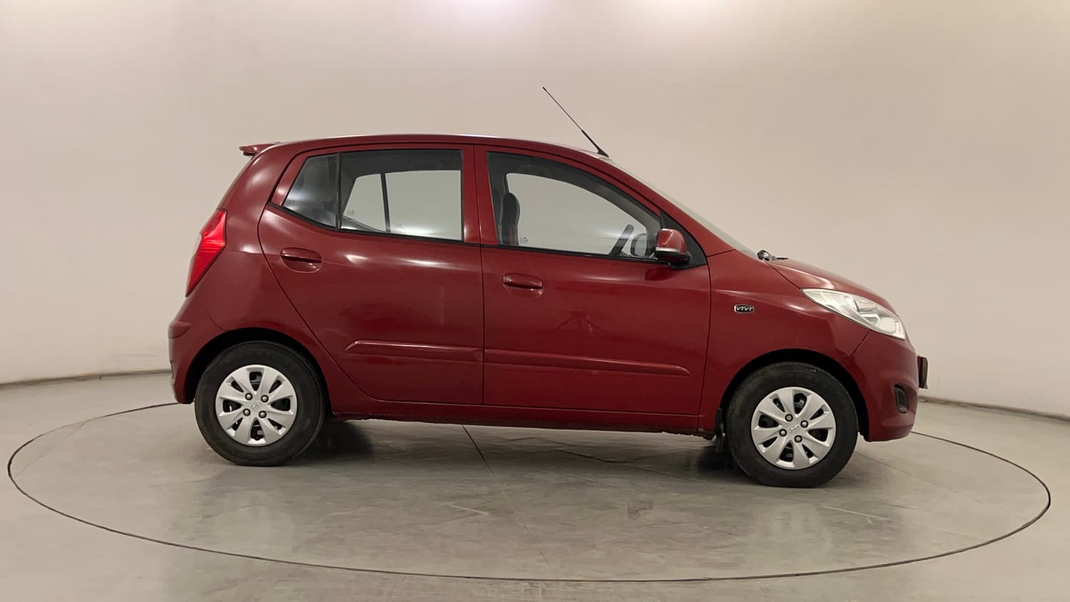 Used 2013 Hyundai i10 Sportz 1.2 AT Kappa2 Petrol Automatic exterior RIGHT SIDE VIEW