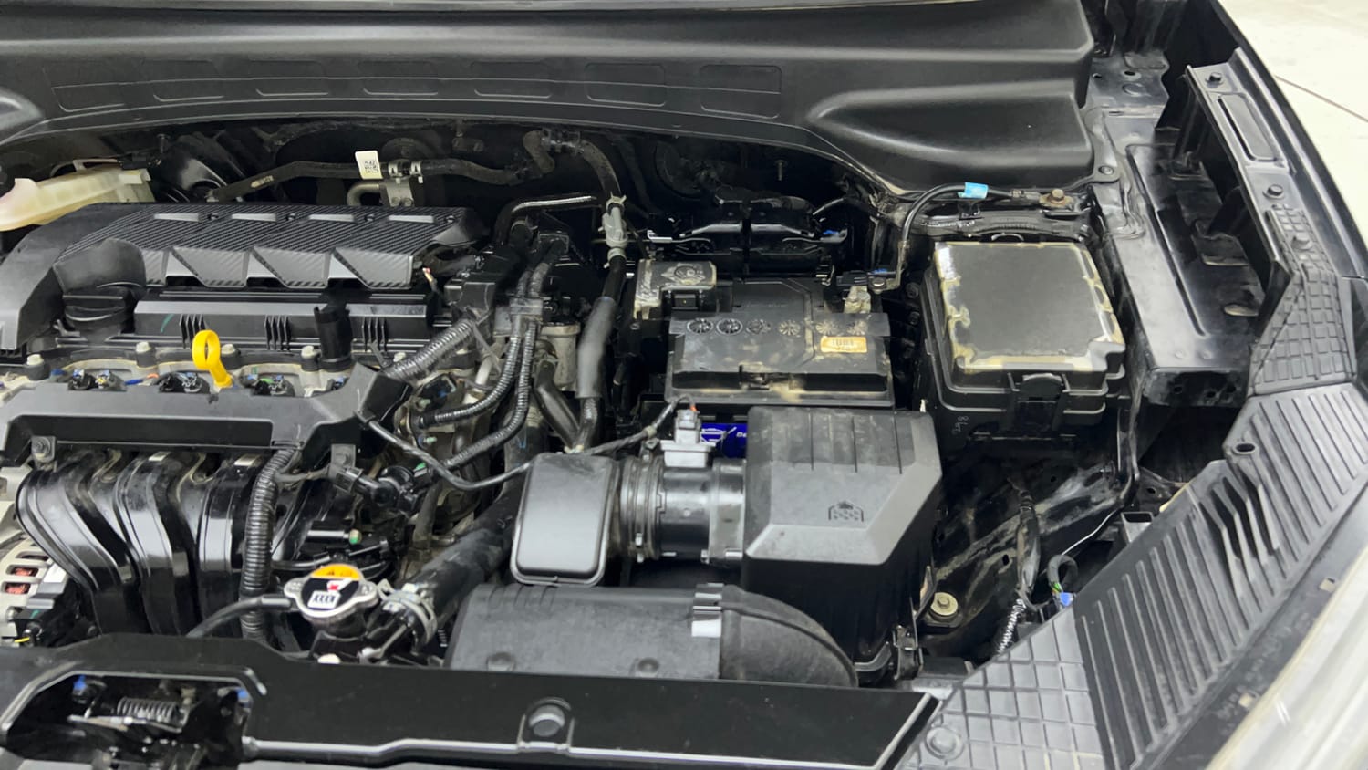 Used 2024 Hyundai Creta SX 1.5 Petrol IVT Petrol Automatic engine ENGINE LEFT SIDE VIEW
