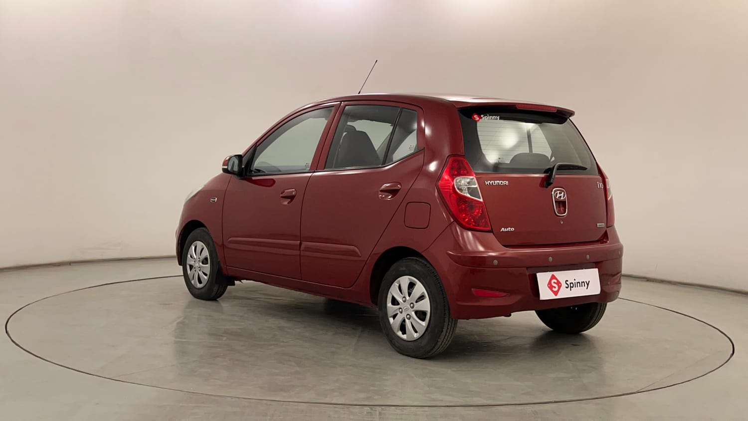 Used 2013 Hyundai i10 Sportz 1.2 AT Kappa2 Petrol Automatic exterior LEFT REAR CORNER VIEW