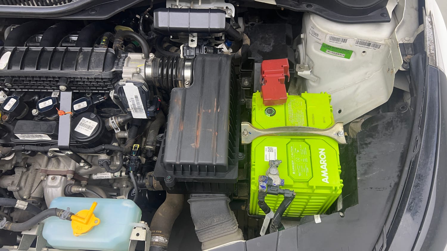 Used 2023 Tata Altroz XM Petrol Petrol Manual engine ENGINE LEFT SIDE VIEW
