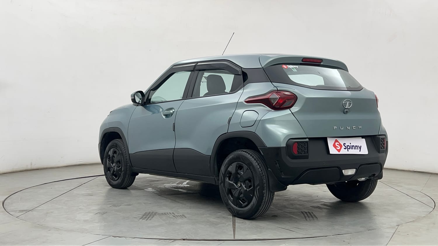 Used 2023 Tata Punch Adventure Rhythm Pack MT Petrol Manual exterior LEFT REAR CORNER VIEW